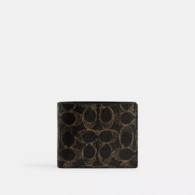 3-in-1-portemonnee van het geliefde Signature Canvas