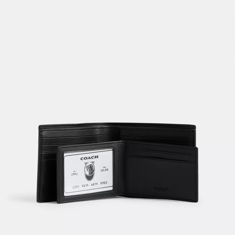 3-in-1-portemonnee van het geliefde Signature Canvas
