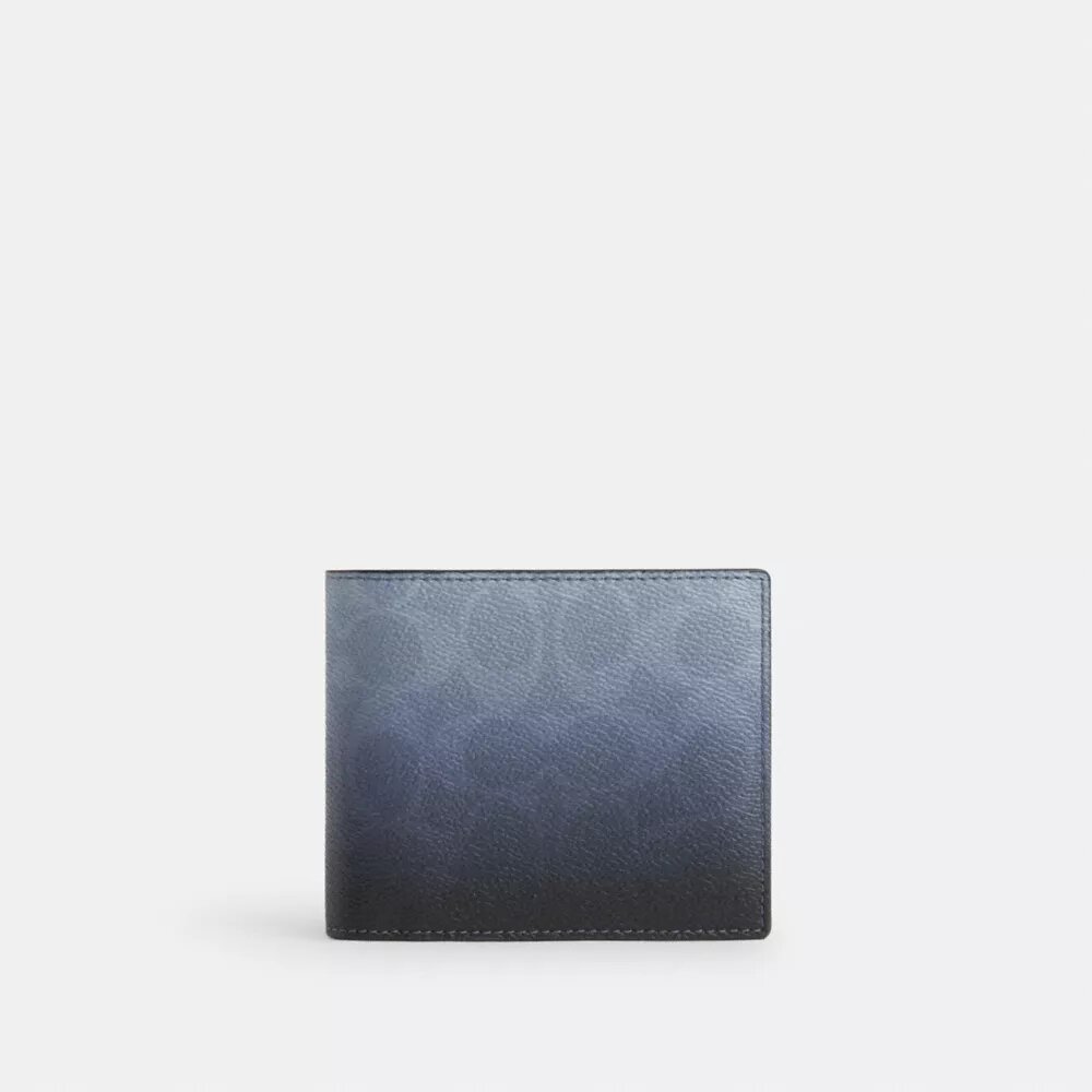 3-in-1-portemonnee van Ombre Signature Canvas