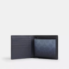 3-in-1-portemonnee van Ombre Signature Canvas