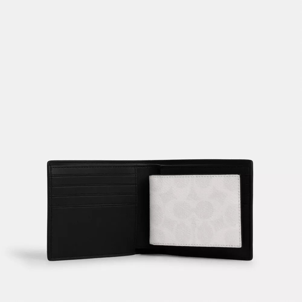 3-in-1-portemonnee van Signature Canvas