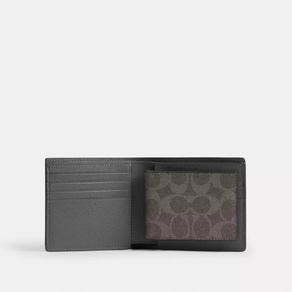 3-in-1-portemonnee van Signature Canvas