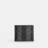 3-in-1-portemonnee van Signature Canvas met strepen