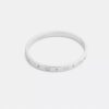 Armband met herhalend C-motief en scharnier