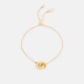 Armband met in elkaar grijpende schuifjes