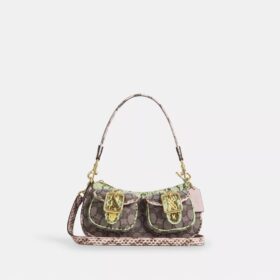 Ashton-schoudertas in kenmerkend jacquard