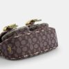 Ashton-schoudertas in kenmerkend jacquard