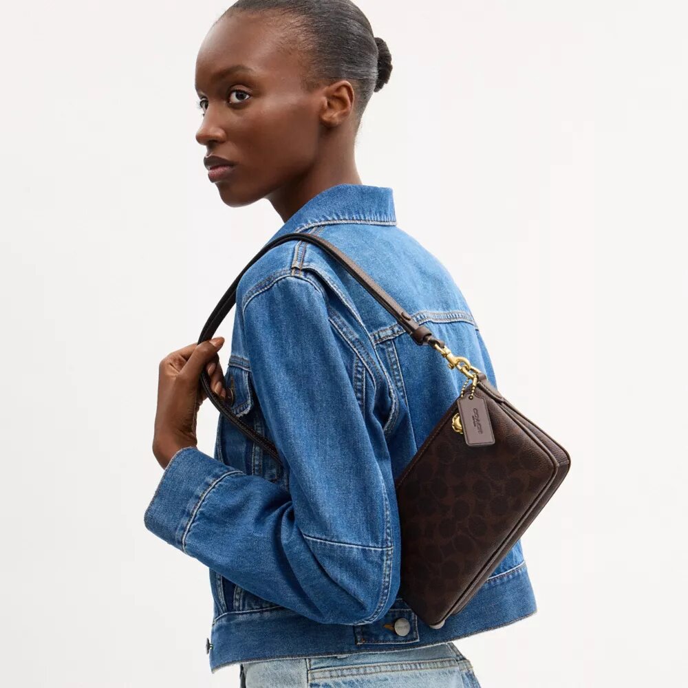 Audrey-crossbodytas van Signature Canvas