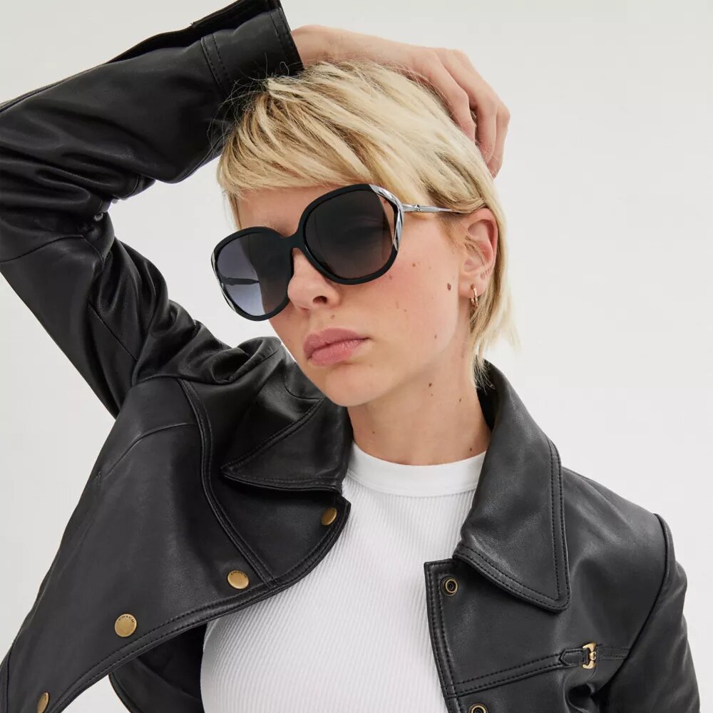 Bandit oversized vierkante zonnebril