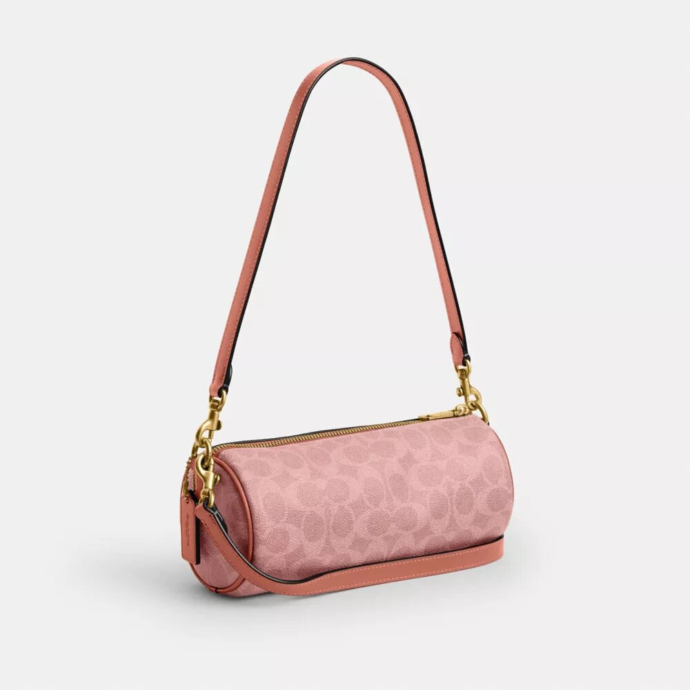 Barrel-tas van Signature Canvas