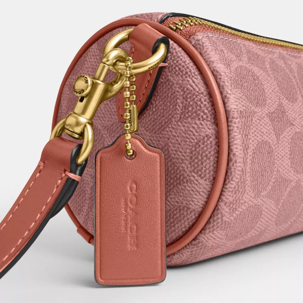 Barrel-tas van Signature Canvas