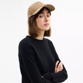 Baseballpet met kenmerkend jacquardpatroon