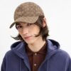 Baseballpet met kenmerkend jacquardpatroon