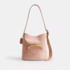 Bleecker-bucketbag met Kisslock