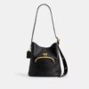 Bleecker-bucketbag met Kisslock