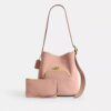 Bleecker-bucketbag met Kisslock
