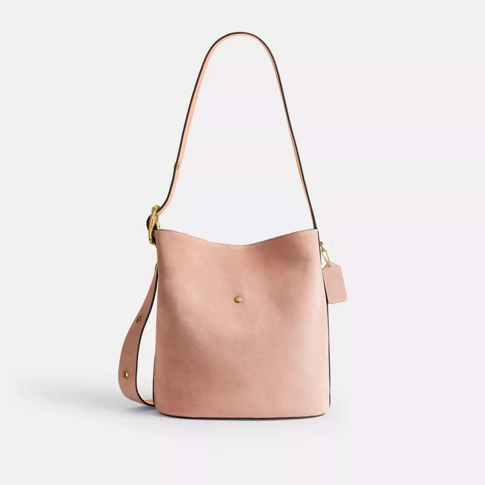 Bleecker-bucketbag met Kisslock