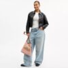 Bleecker-bucketbag met Kisslock