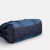 Bridget-schoudertas met klep in kenmerkend denim