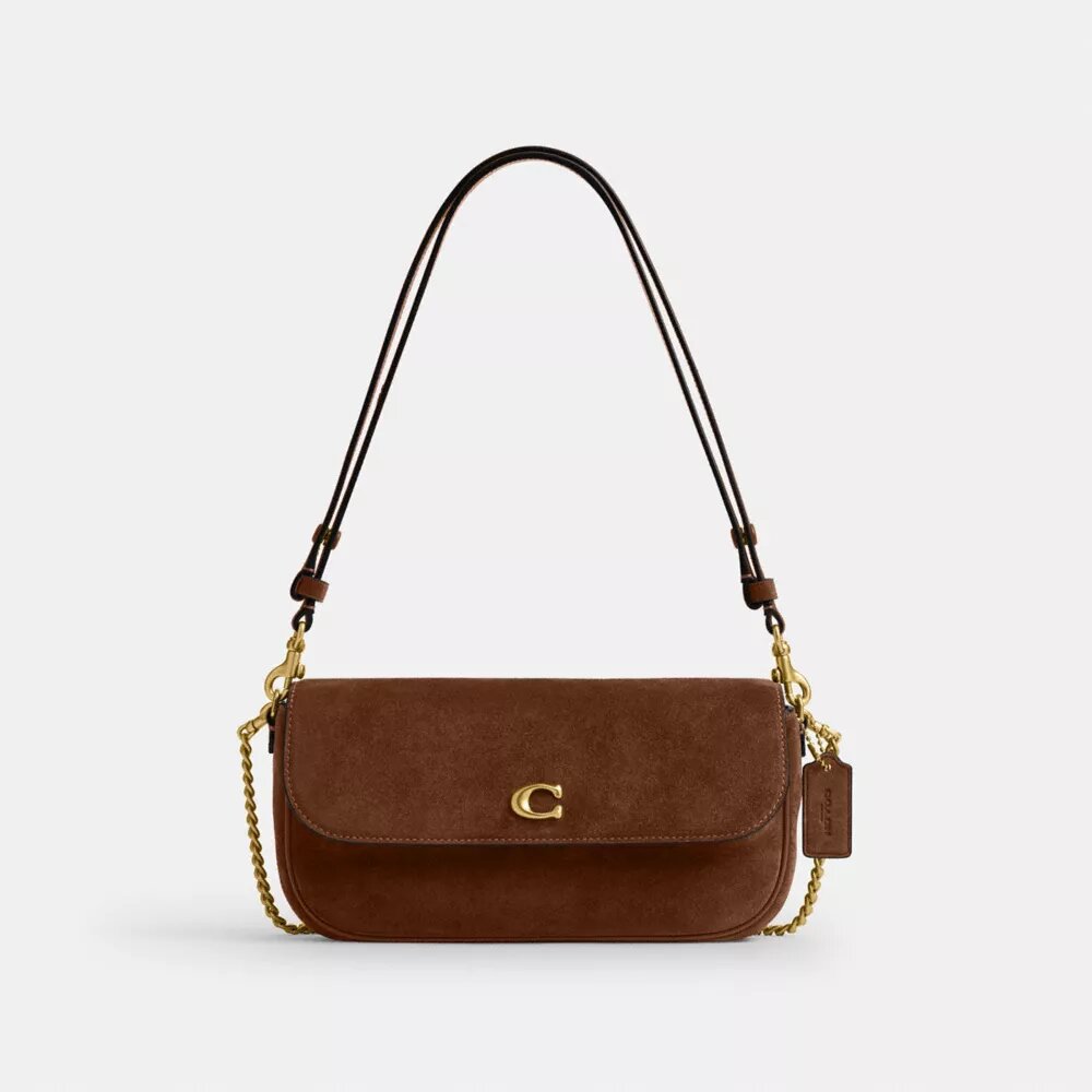 Brooke-tas met klep en ketting