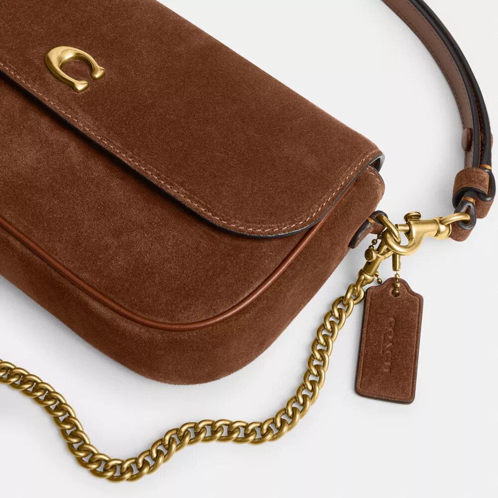 Brooke-tas met klep en ketting
