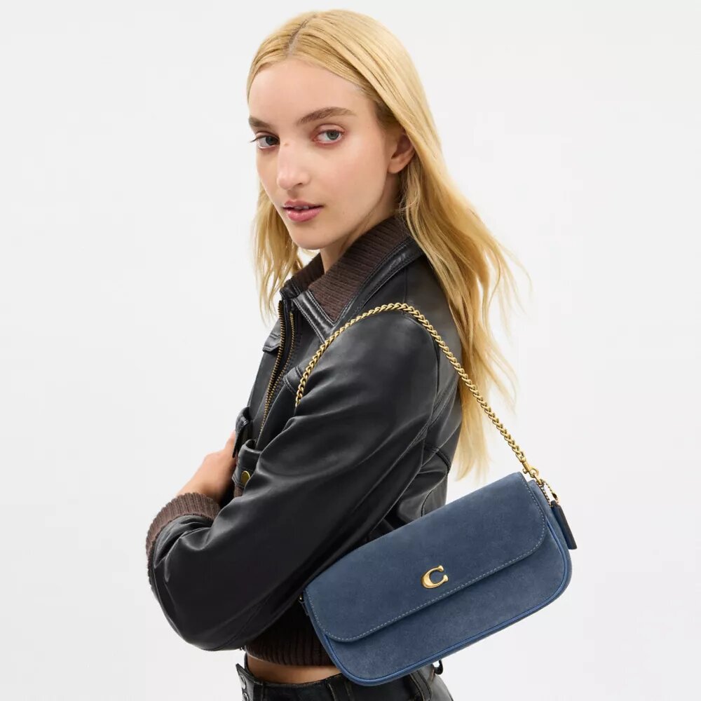 Brooke-tas met klep en ketting