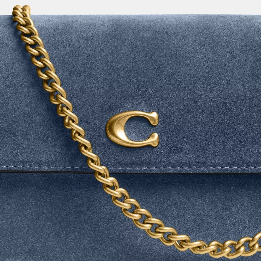 Brooke-tas met klep en ketting