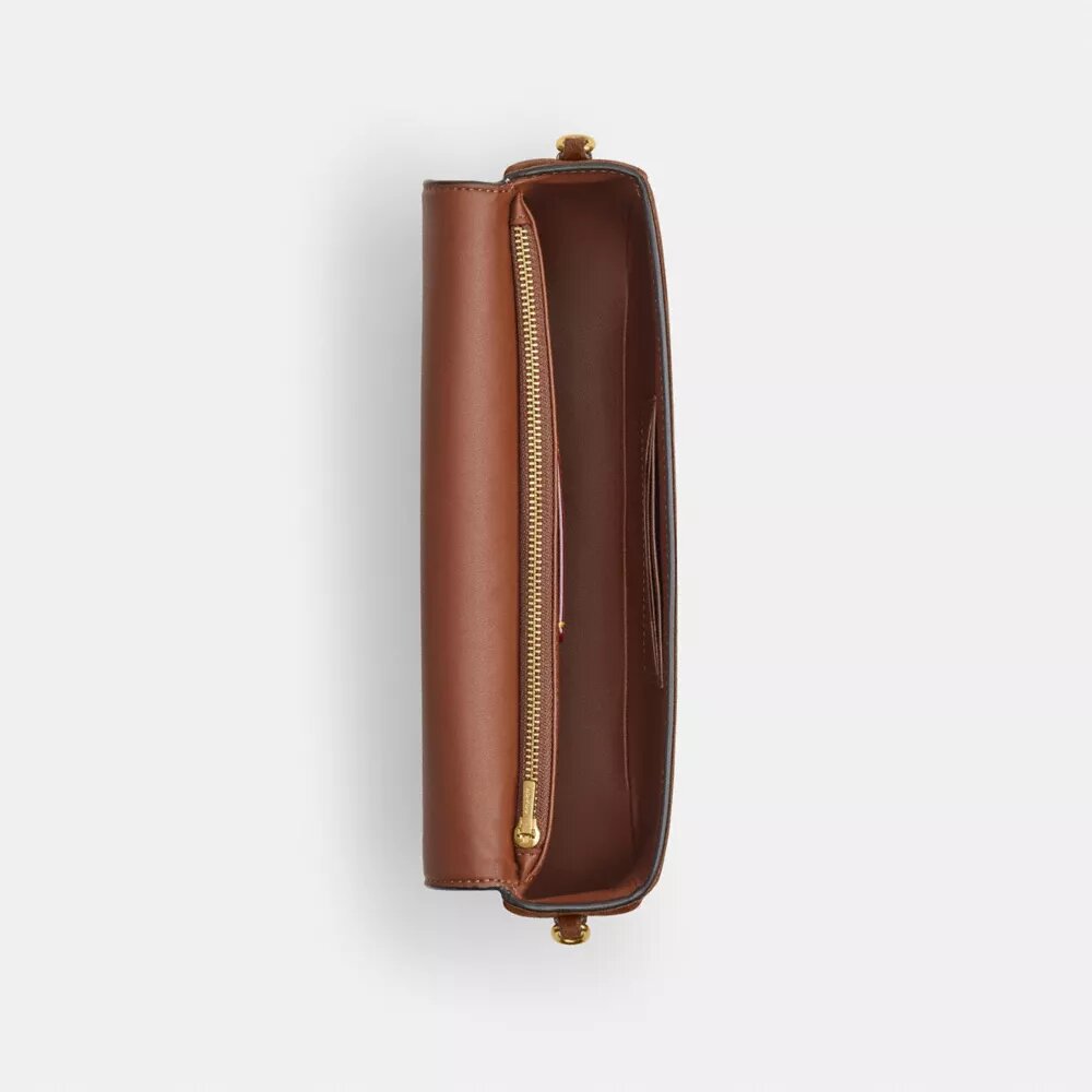 Brooke-tas met klep en ketting
