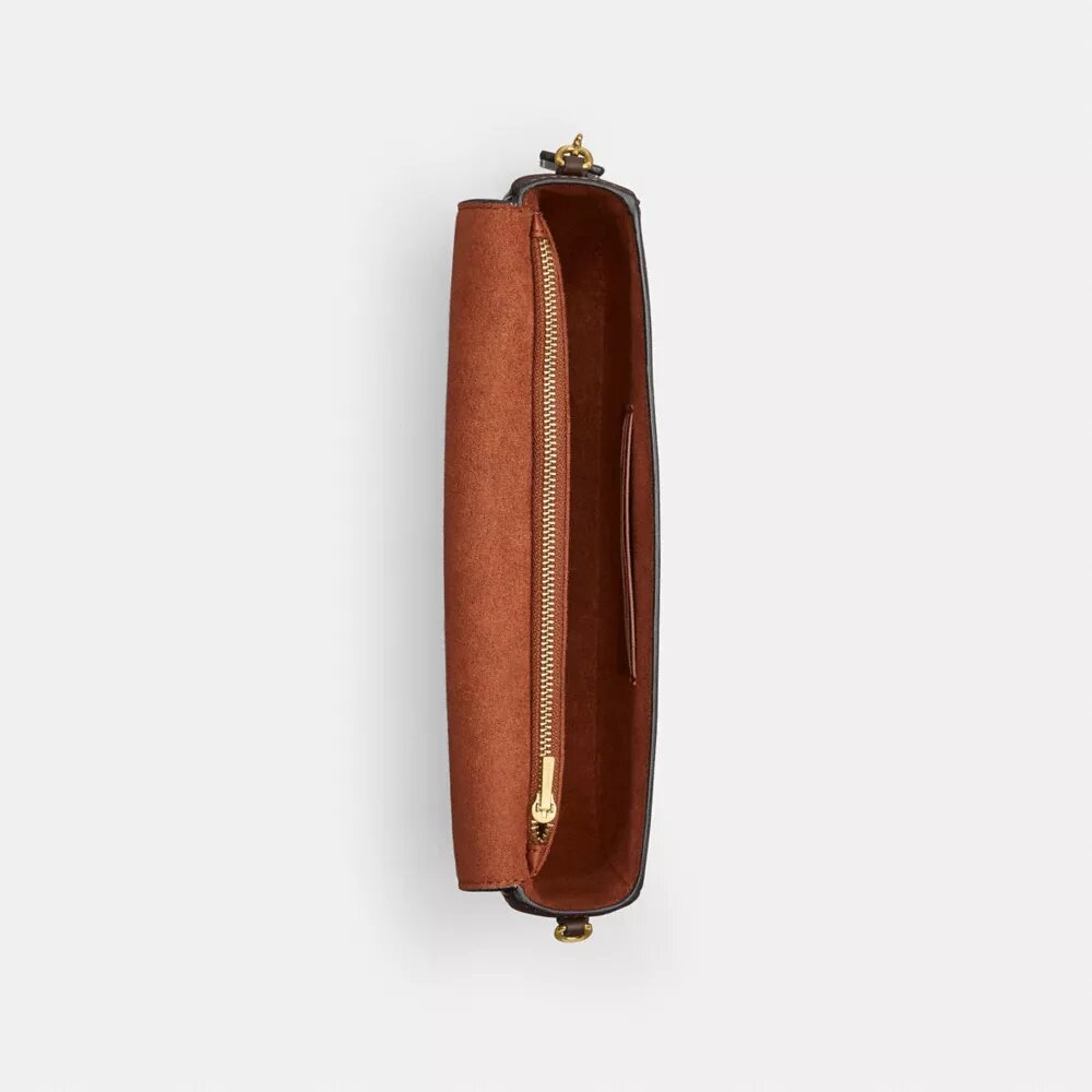 Brooke-tas met klep en ketting