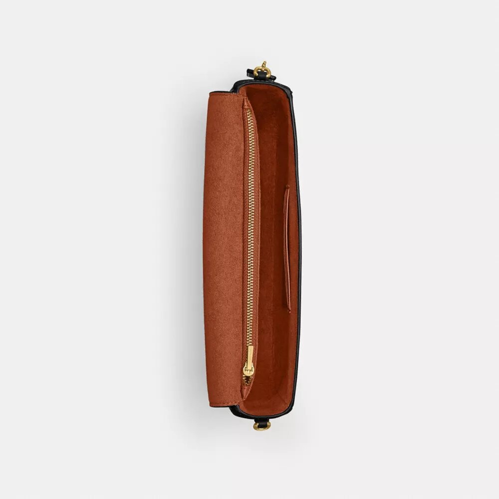 Brooke-tas met klep en ketting