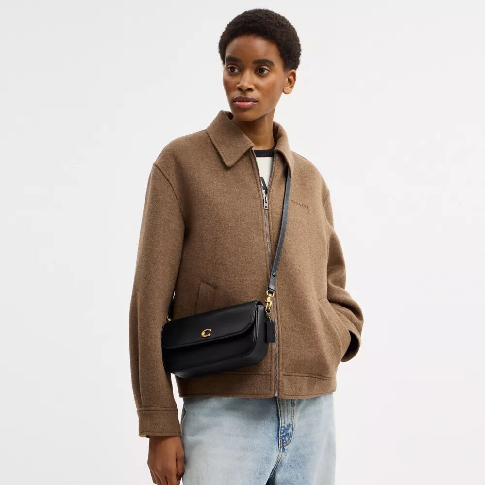 Brooke-tas met klep en ketting
