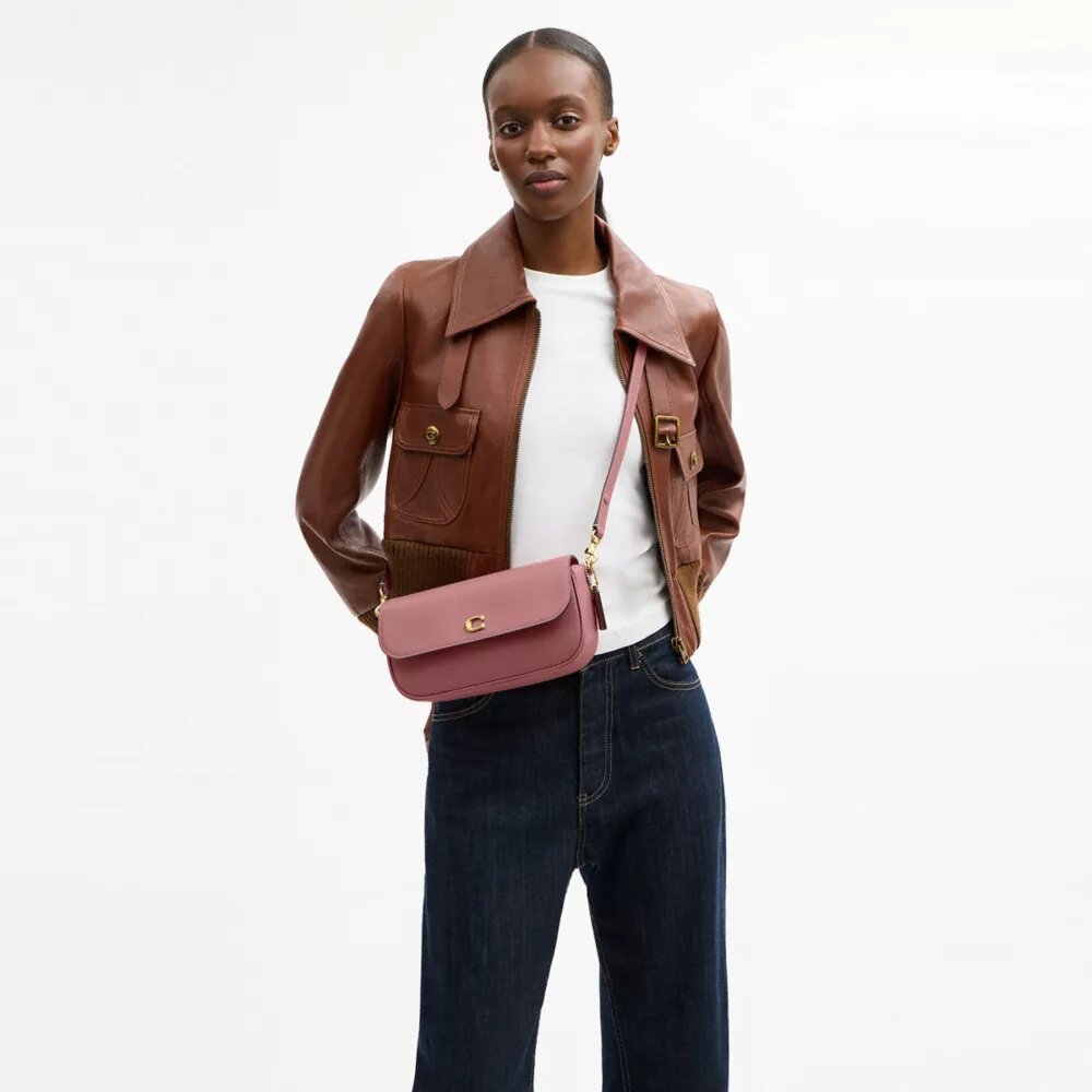 Brooke-tas met klep en ketting
