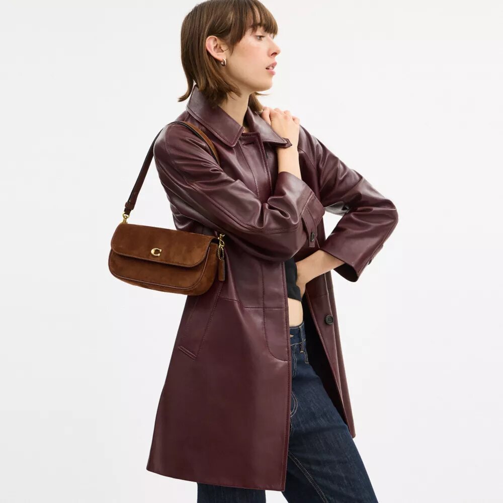 Brooke-tas met klep en ketting