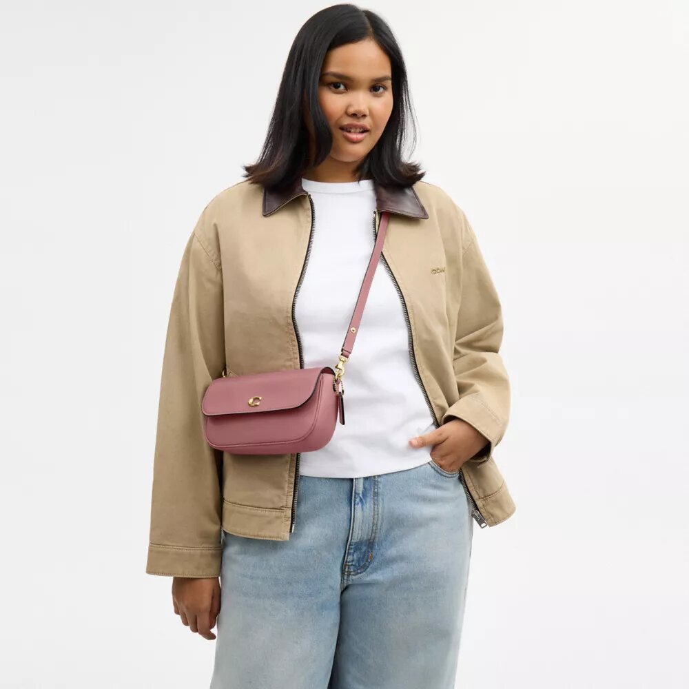 Brooke-tas met klep en ketting