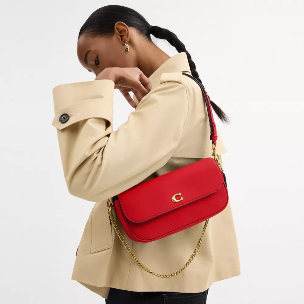 Brooke-tas met klep en ketting