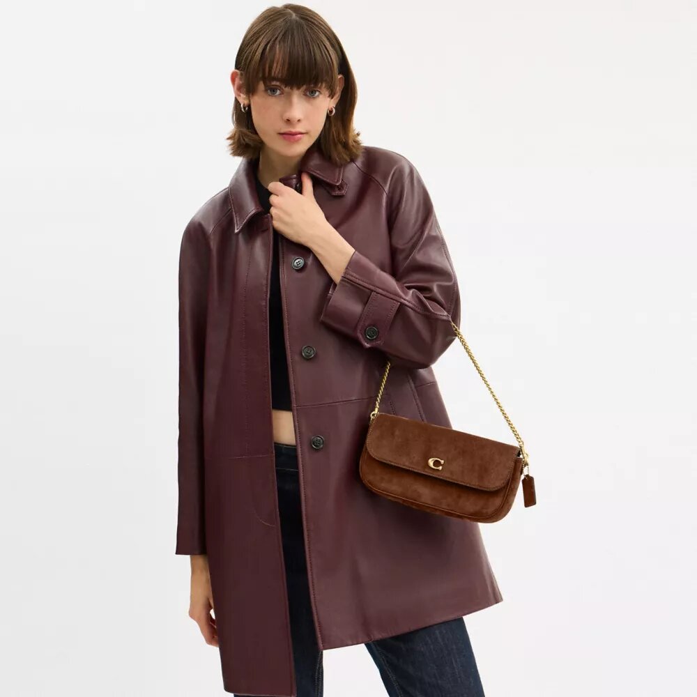 Brooke-tas met klep en ketting