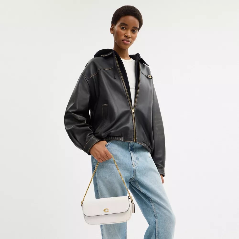 Brooke-tas met klep en ketting