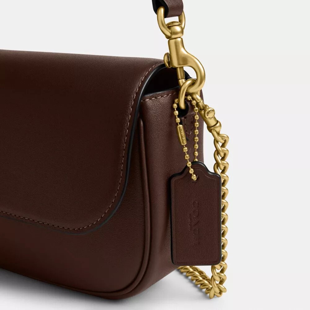 Brooke-tas met klep en ketting