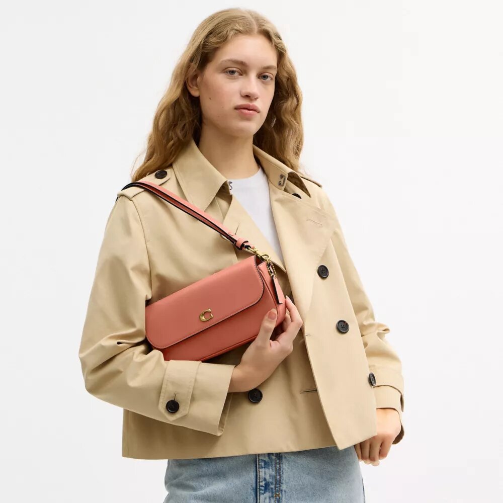 Brooke-tas met klep en ketting