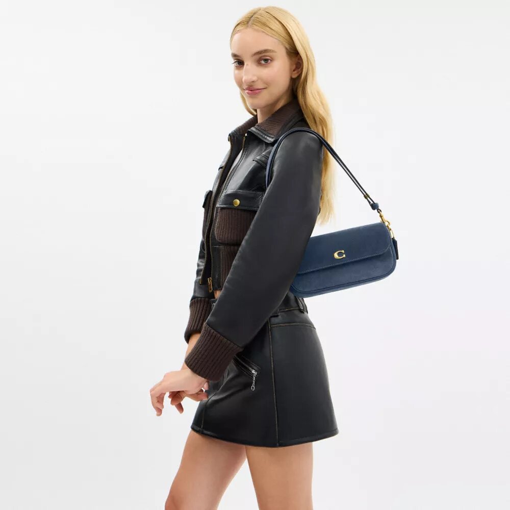 Brooke-tas met klep en ketting