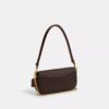 Brooke-tas met klep en ketting in Signature Canvas
