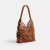 Brooklyn-schoudertas 28 met houten kralen