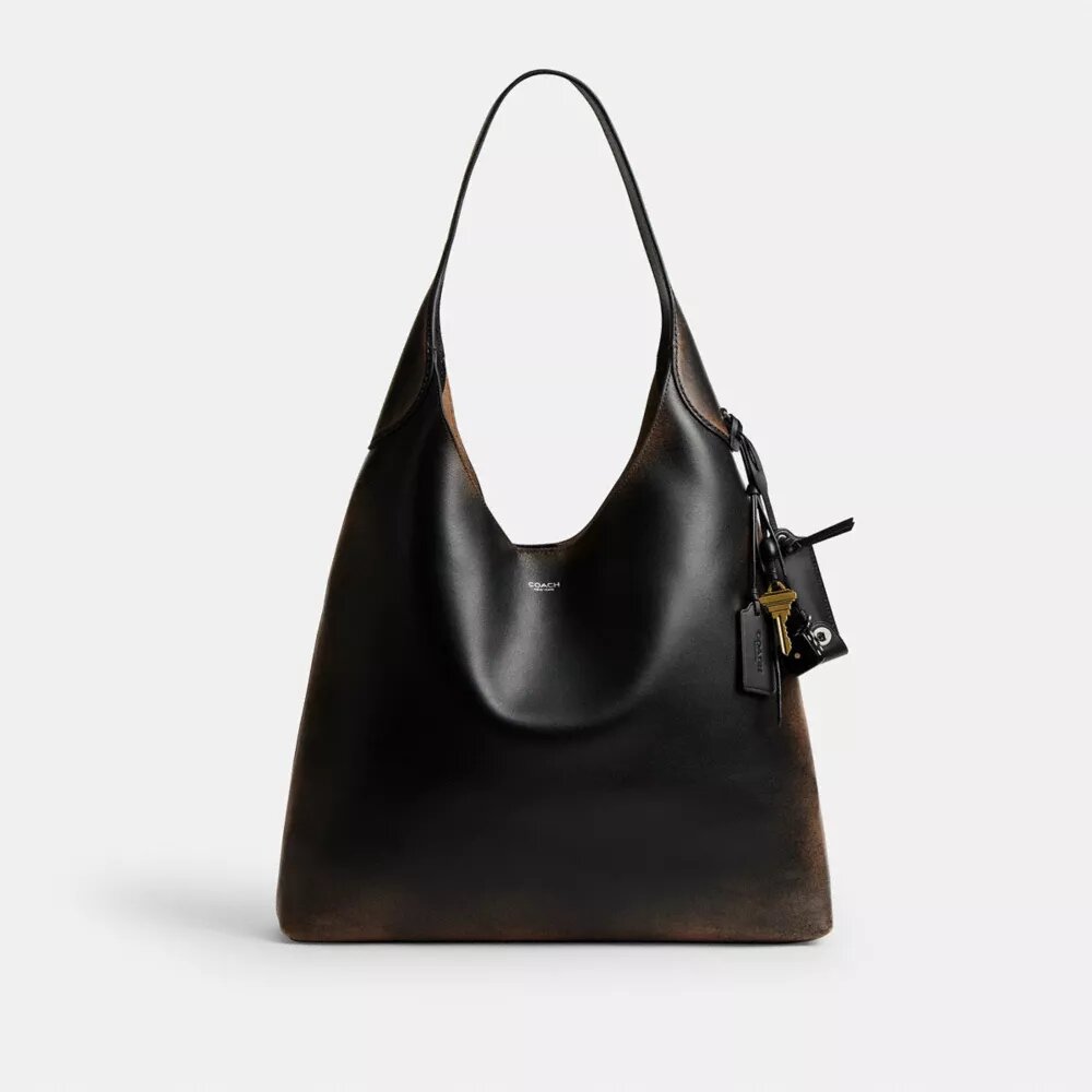 Brooklyn-schoudertas 39 in Loved Leather