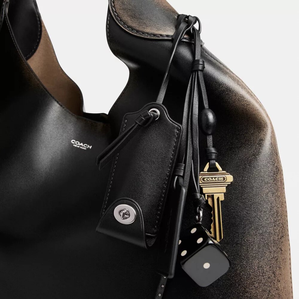 Brooklyn-schoudertas 39 in Loved Leather
