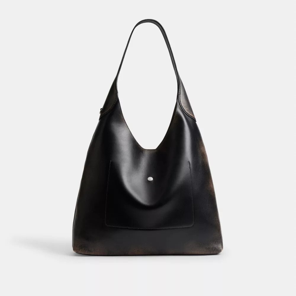 Brooklyn-schoudertas 39 in Loved Leather