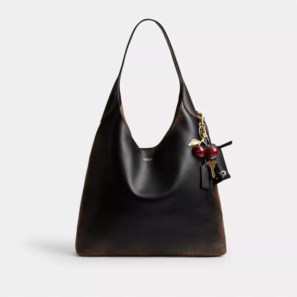 Brooklyn-schoudertas 39 in Loved Leather