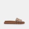 Brynn-sandalen i Crystal Signature-jacquard