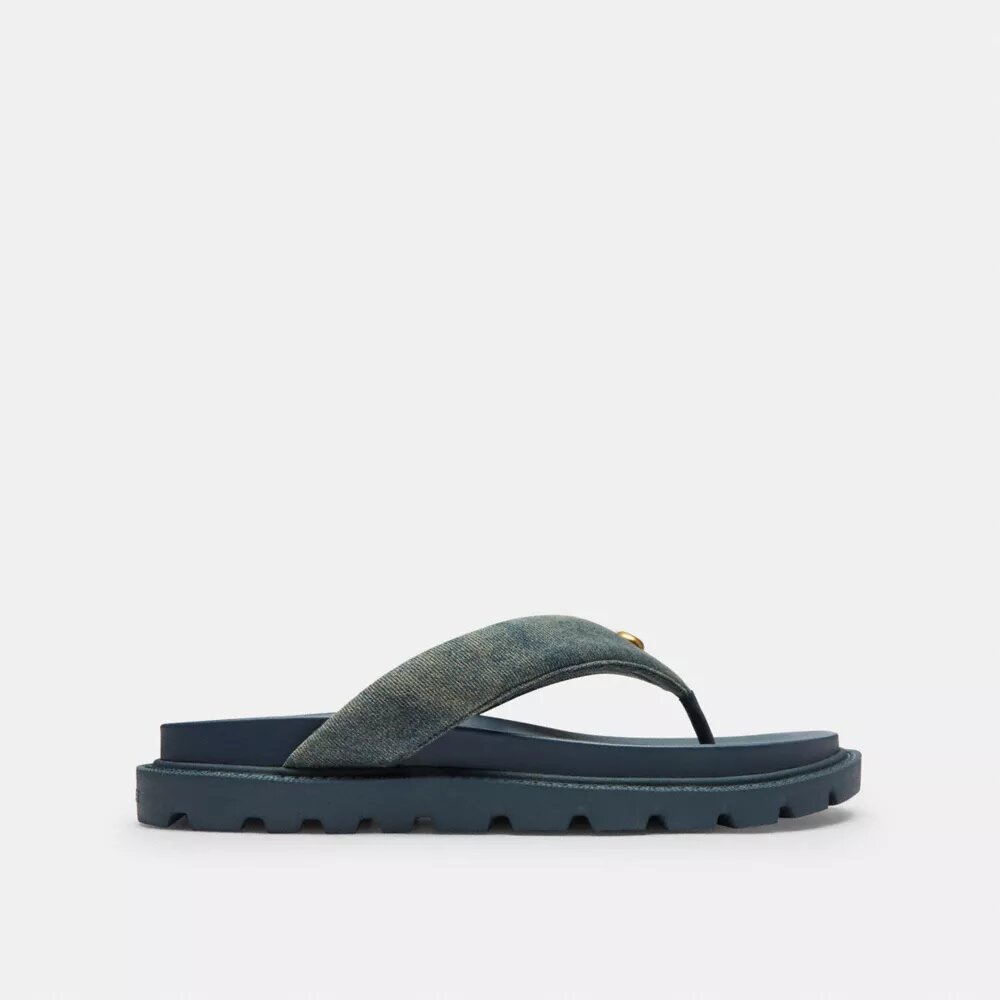 Brynn-sandalen i ‘Loved Denim’