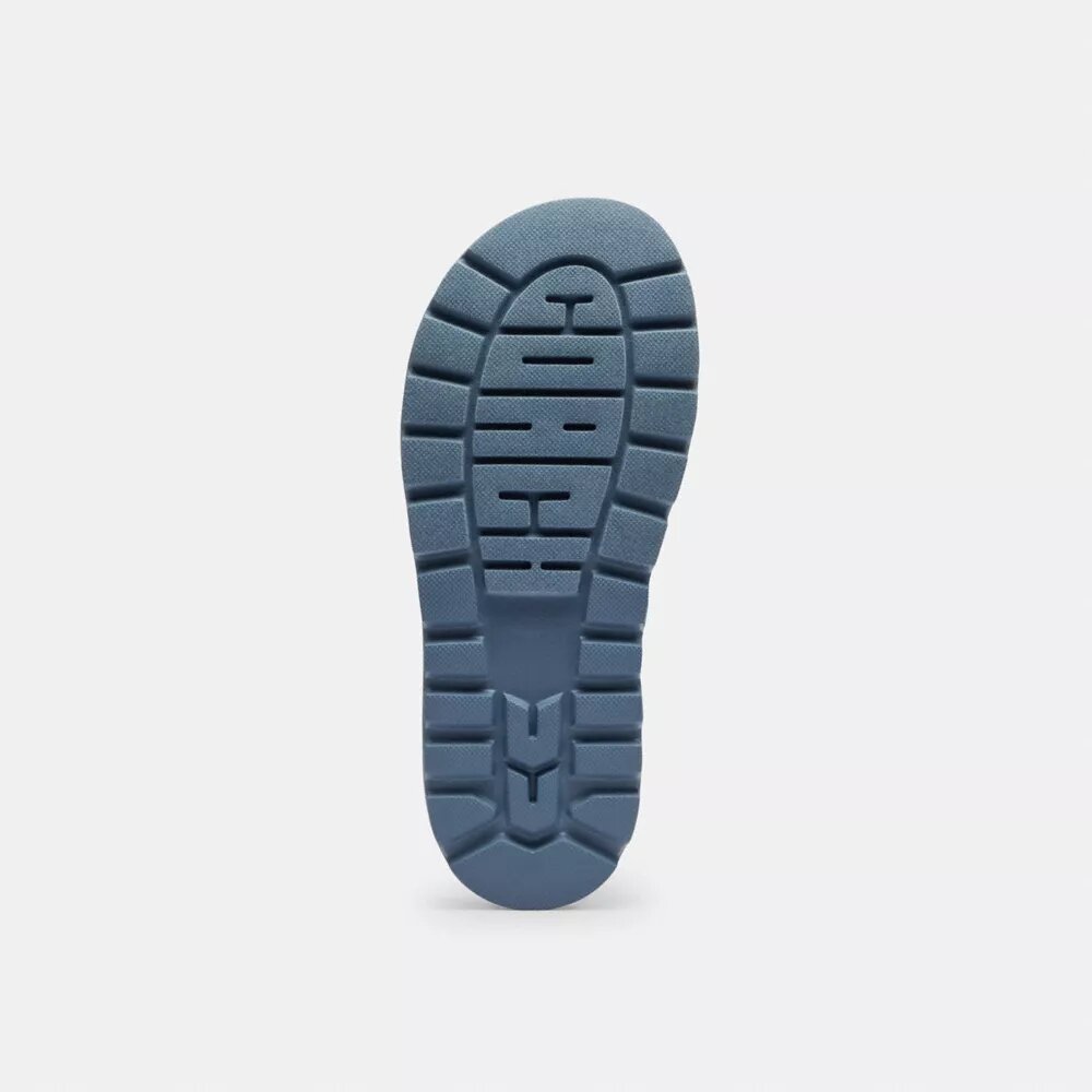 Brynn-sandalen in Crystal Signature-denim