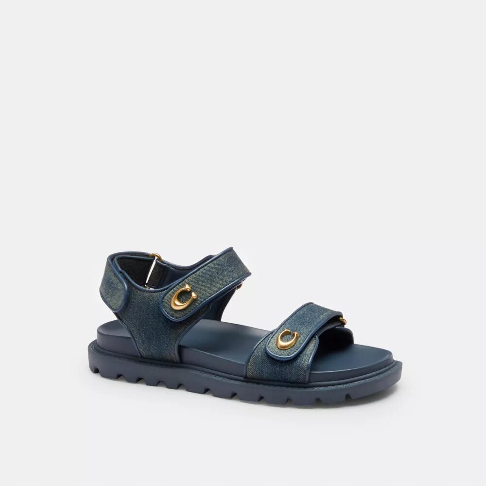 Brynn-sandalen in ‘Loved Denim’